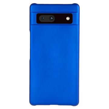 Google Pixel 7a Gummierte Kunststoff Hülle - Blauw