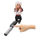 Smart 360-Grad-Drehung Wireless Selfie Stick - Schwarz