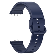 Samsung Galaxy Fit3 Soft Silikonarmband - Dunkel Blau