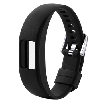 Garmin VivoFit 4 Softes Silikonarmband - Schwarz