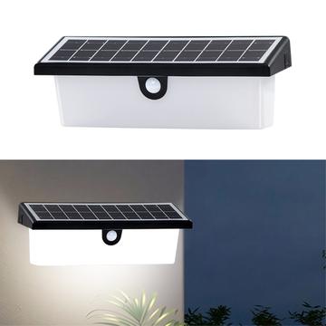 Solar-Bewegungsmelder-Wandleuchte YH0617-PIR - Kaltweiß