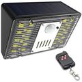 Solarbetriebene LED-Außenleuchte mit Sicherheitsalarm N775 - 4 Beleuchtungsmodi