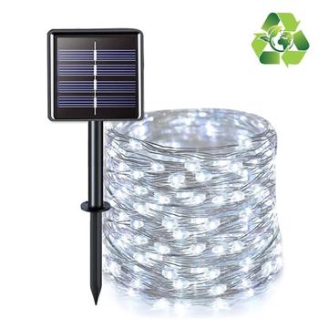 Wasserdichte IP67 Solarbetriebene LED-Lichterkette - 32m