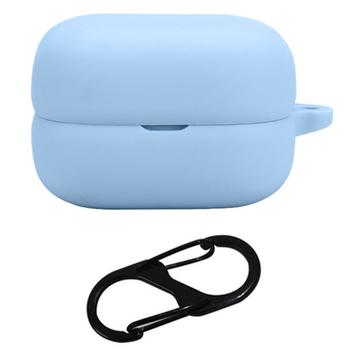 Sony LinkBuds Open Silikonhülle mit Karabiner - Blau
