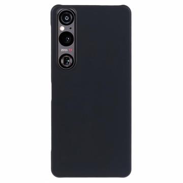 Sony Xperia 1 VI Gummierte Kunststoff Hülle - Schwarz