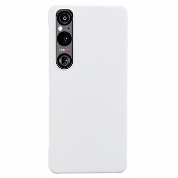 Sony Xperia 1 VI Gummierte Kunststoff Hülle - Weiß