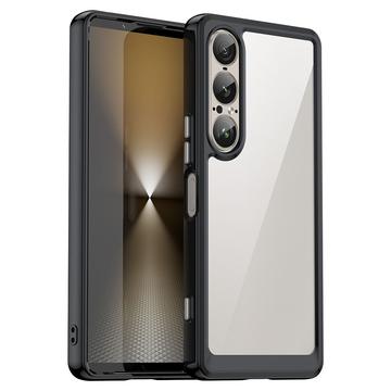 Sony Xperia 1 VII Anti-Schock Hybridhülle - Schwarz