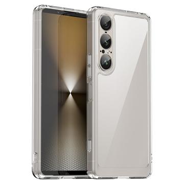 Sony Xperia 1 VII Anti-Schock Hybridhülle - Durchsichtig
