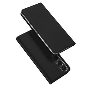 Sony Xperia 1 VII Dux Ducis Skin Pro Flip Hülle - Schwarz