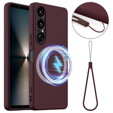 Sony Xperia 1 VII Liquid Silikonhülle - MagSafe-kompatibel