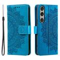 Sony Xperia 1 VII Mandala Serie Wallet Hülle