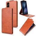 Sony Xperia 1 VII Vertikal Flip Hülle mit Ständer