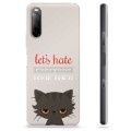 Sony Xperia 10 III TPU Hülle - Böse Katze