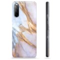 Sony Xperia 10 III TPU Hülle - Eleganter Marmor