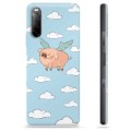 Sony Xperia 10 III TPU Hülle - Fliegendes Schwein