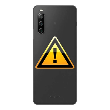 Sony Xperia 10 II Akkufachdeckel Reparatur - Schwarz