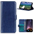 Sony Xperia 10 III, Xperia 10 III Lite Wallet Schutzhülle mit Stand-Funktion - Blau