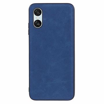 Sony Xperia 10 VI Beschichtet Hybrid Hülle - Blau