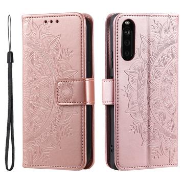 Sony Xperia 10 VI Mandala Serie Wallet Hülle
