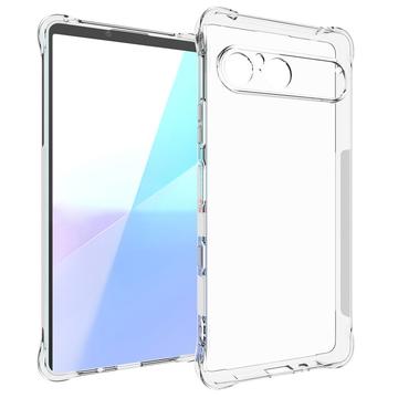 Sony Xperia 10 VII stoßfeste Silikonhülle - Durchsichtig