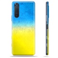 Sony Xperia 5 II TPU Hülle Ukrainische Flagge - Zweifarbig