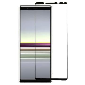 Sony Xperia 5 V Full Cover Panzerglas - 9H - Schwarz Rand