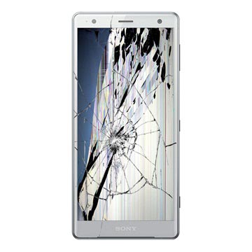 Sony Xperia XZ2 LCD und Touchscreen Reparatur - Silber