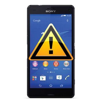 Sony Xperia Z3 Compact Akkufachdeckel Reparatur - Schwarz