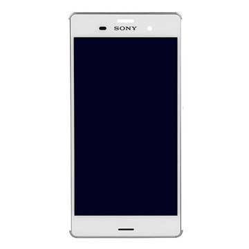 Sony Xperia Z3 Oberschale & LCD Display - Weiß