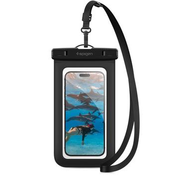 Spigen A601 Universal Wasserdichte Hülle - 6.8" - Schwarz