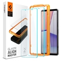 Sony Xperia 1 V Spigen ALM Glas.tR Panzerglas - 9H - 2 Stk.