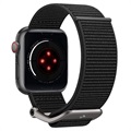 Spigen DuraPro Flex Apple Watch Series 7/SE/6/5/4/3/2/1 Armband - 45mm/44mm/42mm - Schwarz