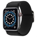 Spigen Fit Lite Apple Watch Series 7/SE/6/5/4/3 Armband - 45mm/44mm/42mm - Schwarz