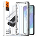 Spigen Glas.tR AlignMaster Samsung Galaxy S21 FE 5G Panzerglas - 2 Stk.