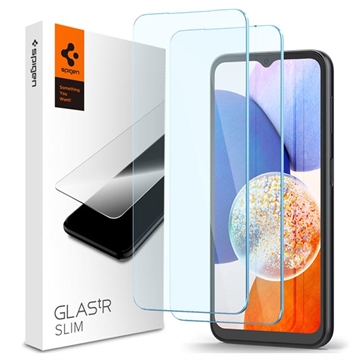 Spigen Glas.tR Slim Samsung Galaxy A14 Panzerglas - 9H