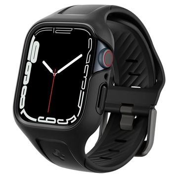 Spigen Rugged Armor Pro Samsung Galaxy Watch4 Classic TPU Hülle - 42mm - Anthrazit