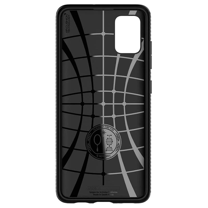 Spigen Liquid Air Samsung Galaxy A51 TPU Hülle Schwarz