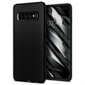 Spigen Liquid Air Samsung Galaxy S10+ TPU Hülle - Schwarz