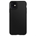 Spigen Liquid Air iPhone 11 TPU Hülle - Schwarz