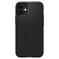 Spigen Liquid Air iPhone 12 Mini TPU Hülle - Schwarz