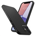 Spigen Liquid Air iPhone 12 Mini TPU Hülle - Schwarz