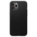 Spigen Liquid Air iPhone 12/12 Pro TPU Hülle - Schwarz