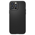 Spigen Liquid Air iPhone 13 Pro Max TPU Hülle - Schwarz