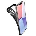 Spigen Liquid Air iPhone 13 Pro Max TPU Hülle - Schwarz