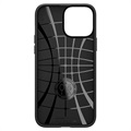 Spigen Liquid Air iPhone 13 Pro Max TPU Hülle - Schwarz