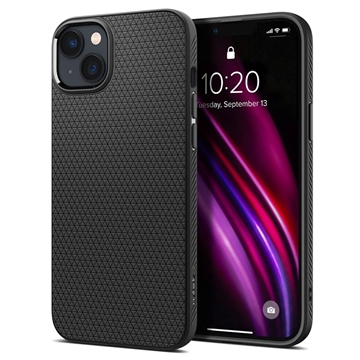 Spigen Liquid Air iPhone 14 Plus TPU Hülle - Schwarz