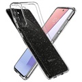 Spigen Liquid Crystal Glitter Samsung Galaxy S21 FE 5G Hülle - Durchsichtig