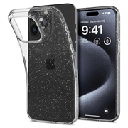 iPhone 15 Pro Spigen Liquid Crystal Glitter Hülle - Durchsichtig