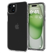 iPhone 15 Plus Spigen Liquid Crystal TPU Hülle - Durchsichtig