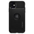 Spigen Rugged Armor iPhone 11 Hülle - Schwarz